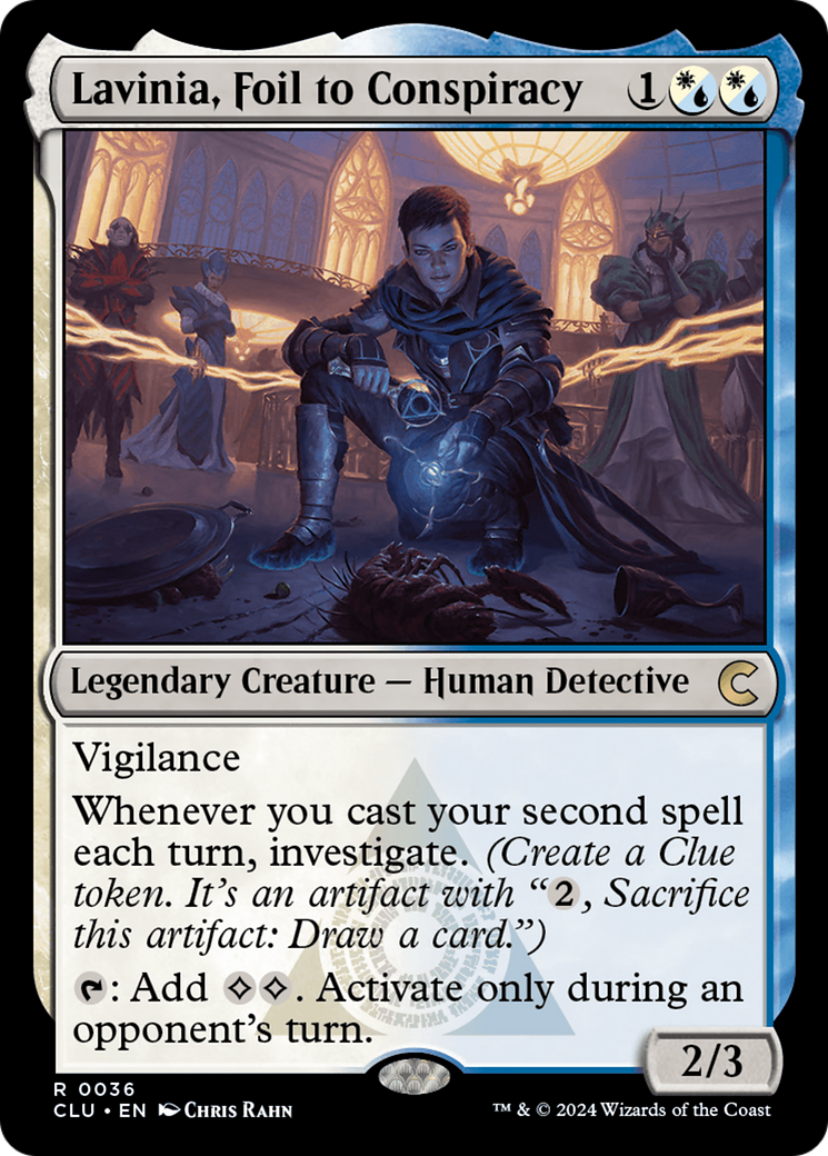 Lavinia, Foil to Conspiracy [Ravnica: Clue Edition] | Shuffle n Cut Hobbies & Games