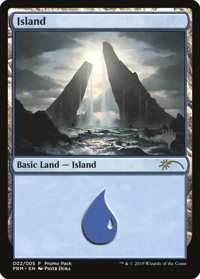 Island (2) [Core Set 2020 Promo Pack] | Shuffle n Cut Hobbies & Games