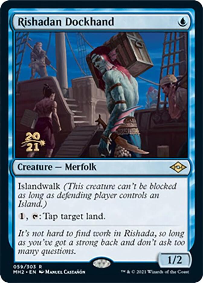 Rishadan Dockhand [Modern Horizons 2 Prerelease Promos] | Shuffle n Cut Hobbies & Games