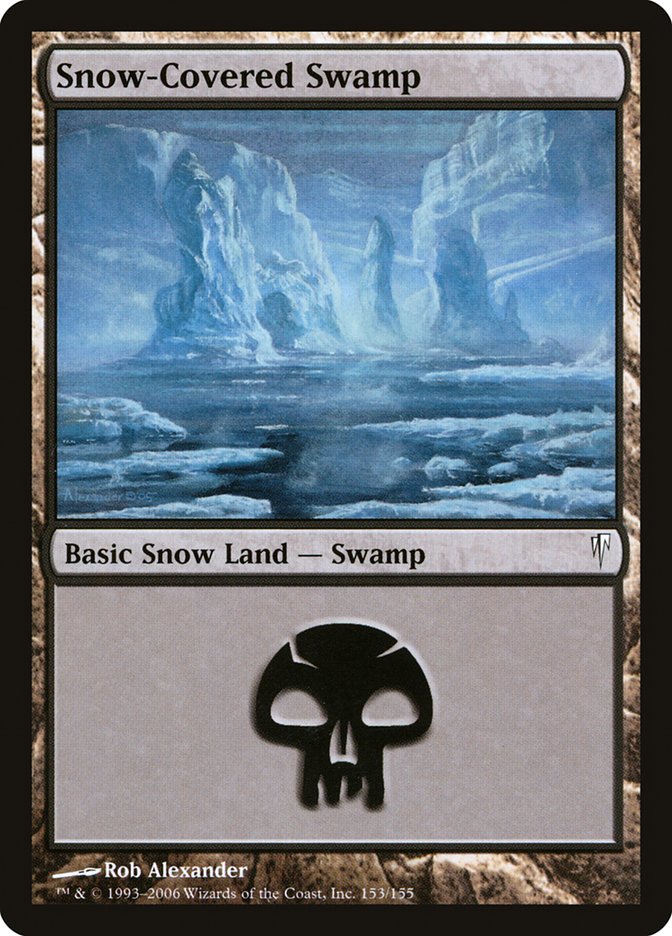 Snow-Covered Swamp [Coldsnap] | Shuffle n Cut Hobbies & Games