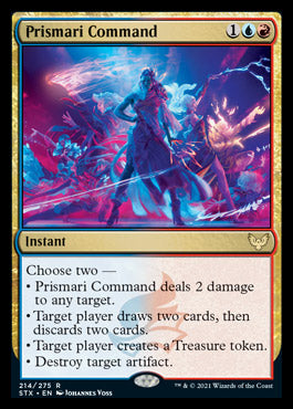 Prismari Command [Strixhaven: School of Mages] | Shuffle n Cut Hobbies & Games