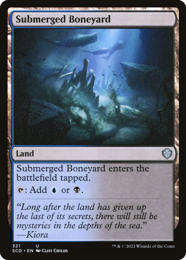 Submerged Boneyard [Starter Commander Decks] | Shuffle n Cut Hobbies & Games