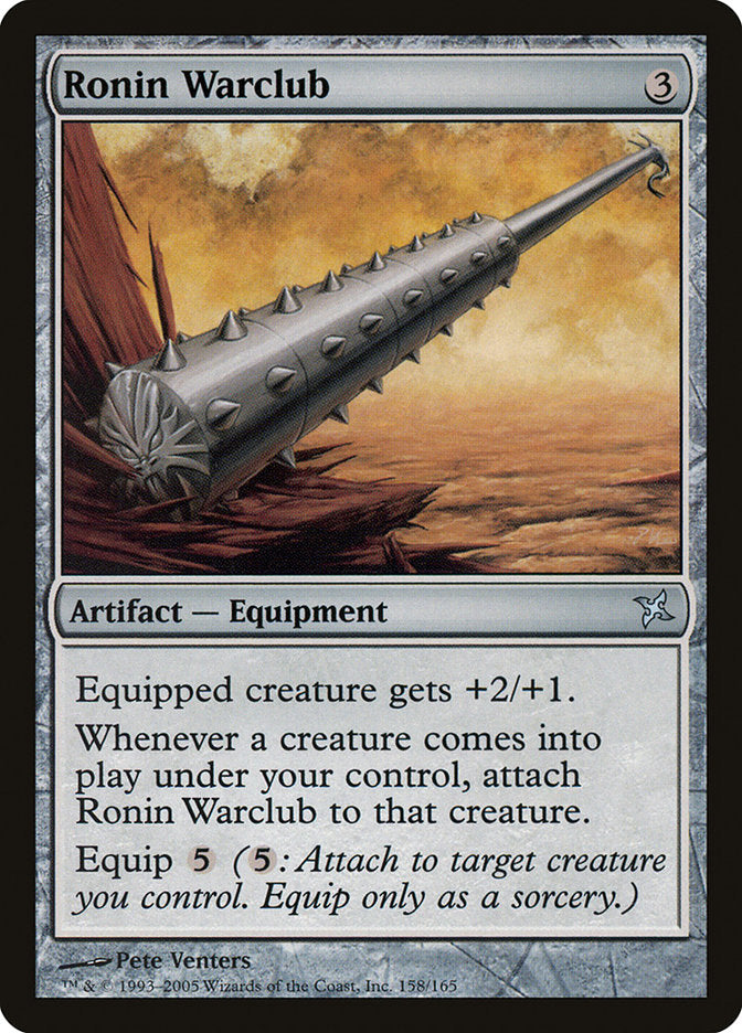 Ronin Warclub [Betrayers of Kamigawa] | Shuffle n Cut Hobbies & Games