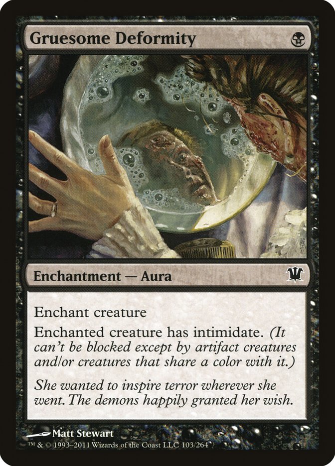 Gruesome Deformity [Innistrad] | Shuffle n Cut Hobbies & Games