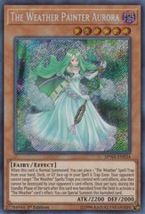 The Weather Painter Aurora [SPWA-EN034] Secret Rare | Shuffle n Cut Hobbies & Games