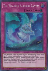 The Weather Auroral Canvas [SPWA-EN041] Super Rare | Shuffle n Cut Hobbies & Games