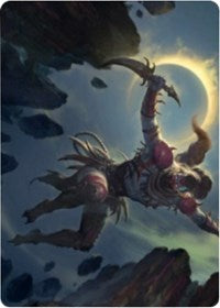 Nighthawk Scavenger Art Card [Zendikar Rising Art Series] | Shuffle n Cut Hobbies & Games