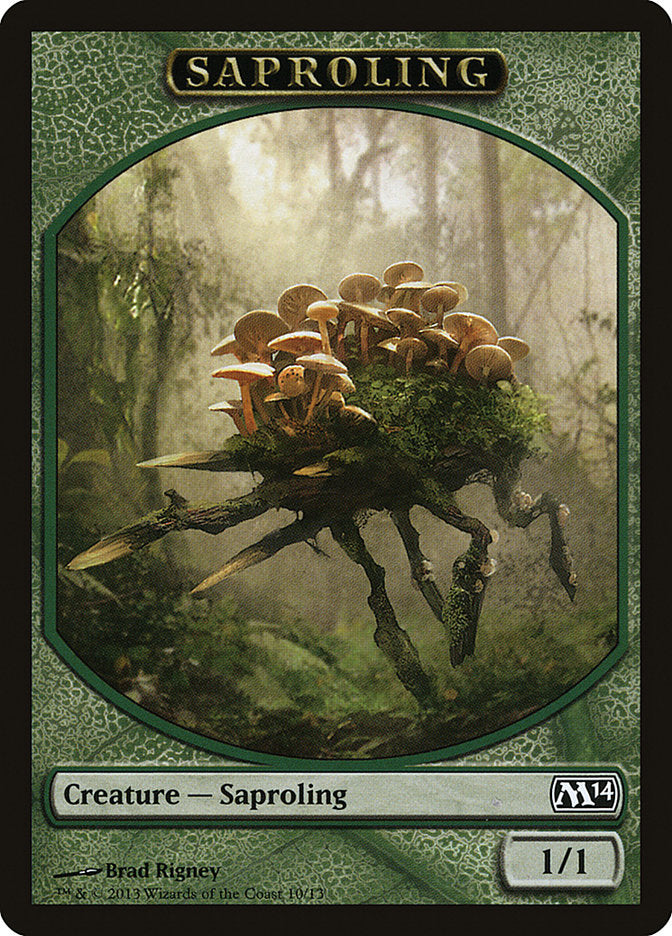 Saproling Token [Magic 2014 Tokens] | Shuffle n Cut Hobbies & Games