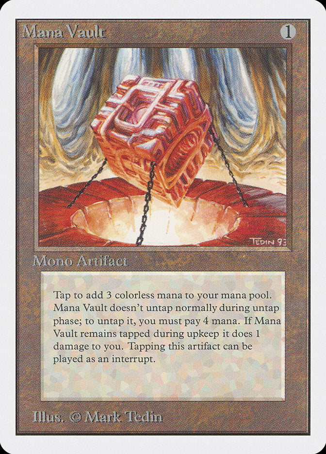 Mana Vault [Unlimited Edition] | Shuffle n Cut Hobbies & Games