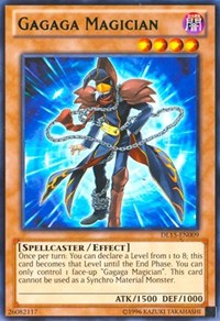 Gagaga Magician (Green) [DL15-EN009] Rare | Shuffle n Cut Hobbies & Games