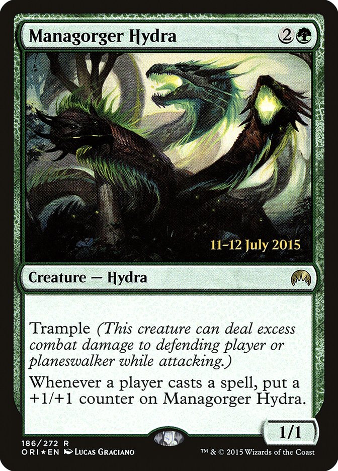 Managorger Hydra [Magic Origins Prerelease Promos] | Shuffle n Cut Hobbies & Games