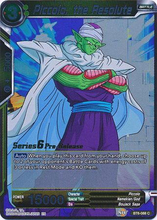 Piccolo, the Resolute [BT6-088_PR] | Shuffle n Cut Hobbies & Games