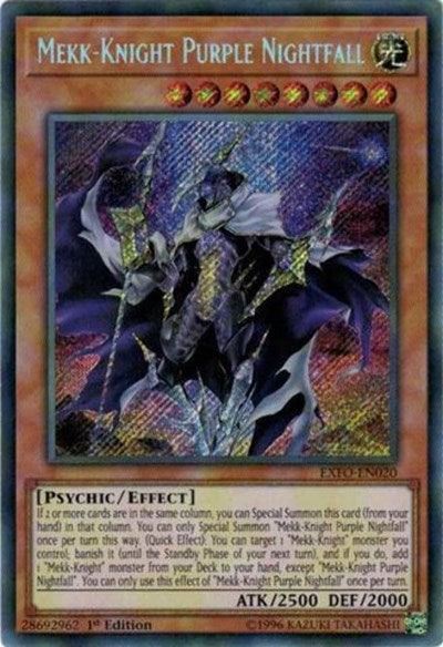 Mekk-Knight Purple Nightfall [EXFO-EN020] Secret Rare