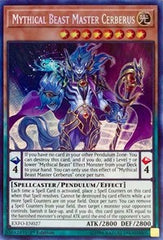 Mythical Beast Master Cerberus [EXFO-EN027] Secret Rare | Shuffle n Cut Hobbies & Games