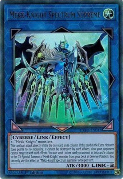 Mekk-Knight Spectrum Supreme [EXFO-EN047] Ultra Rare