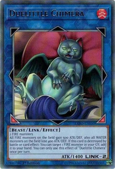 Duelittle Chimera [EXFO-EN050] Rare | Shuffle n Cut Hobbies & Games