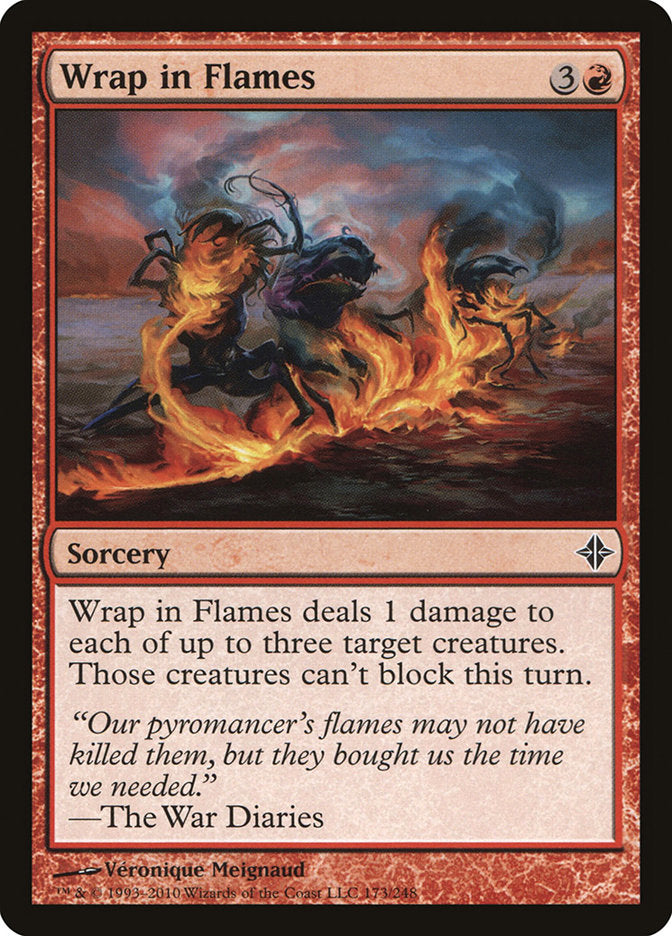 Wrap in Flames [Rise of the Eldrazi] | Shuffle n Cut Hobbies & Games