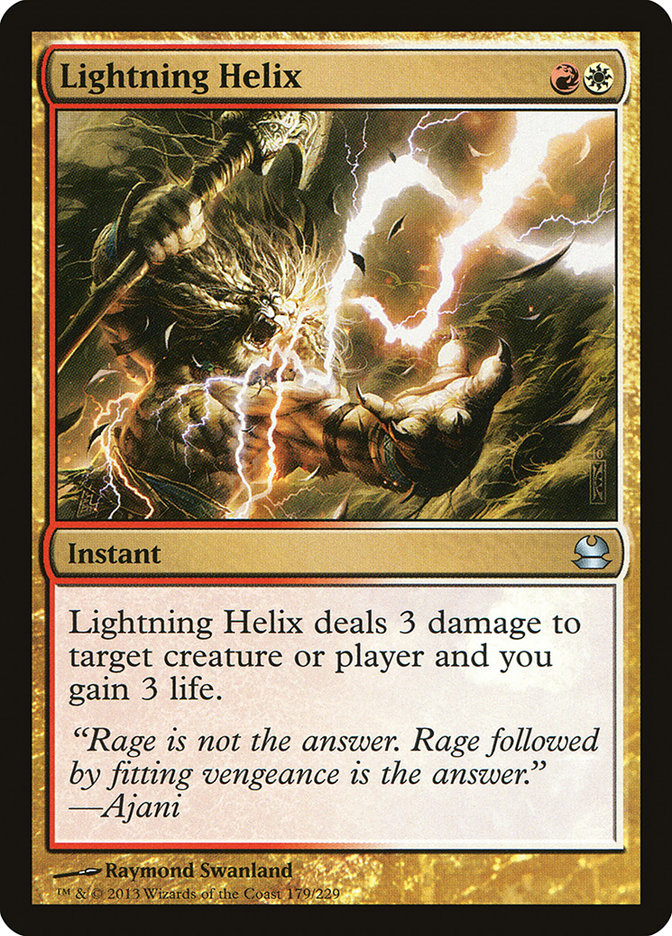 Lightning Helix [Modern Masters] | Shuffle n Cut Hobbies & Games