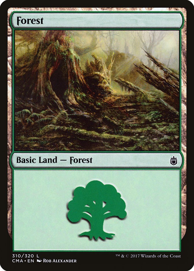 Forest (310) [Commander Anthology] | Shuffle n Cut Hobbies & Games