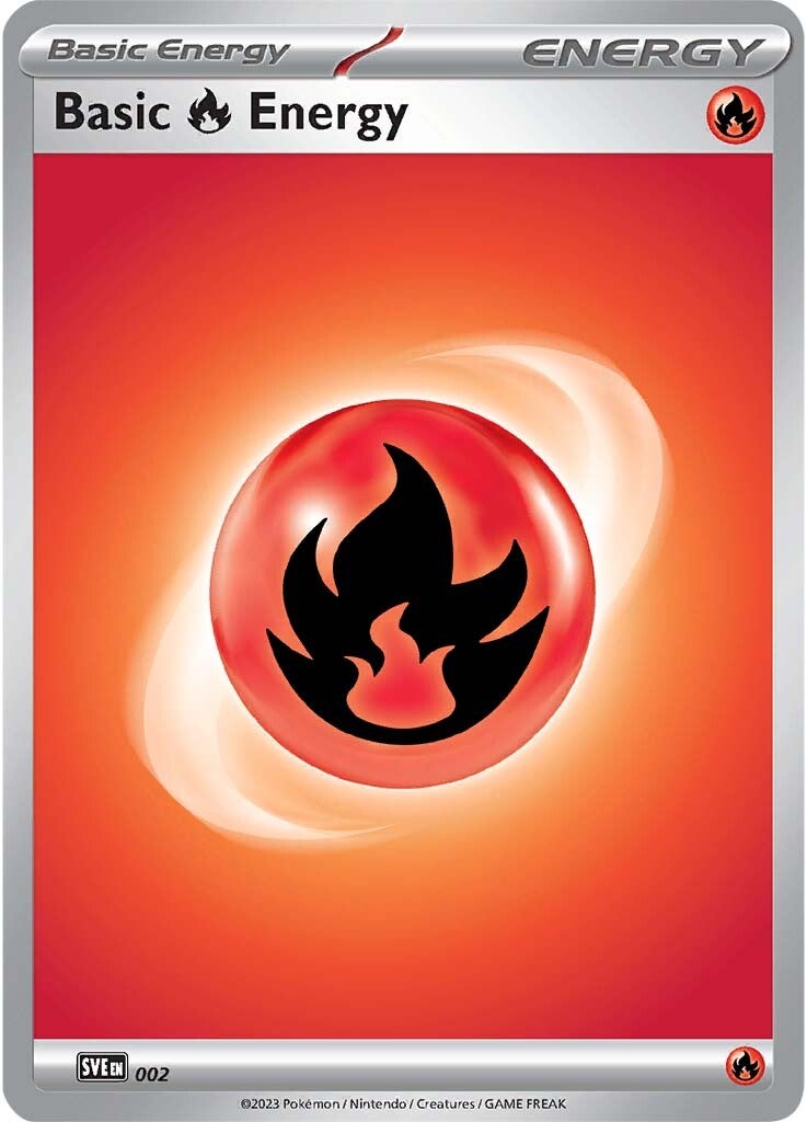 Fire Energy (002) [Scarlet & Violet: Base Set] | Shuffle n Cut Hobbies & Games