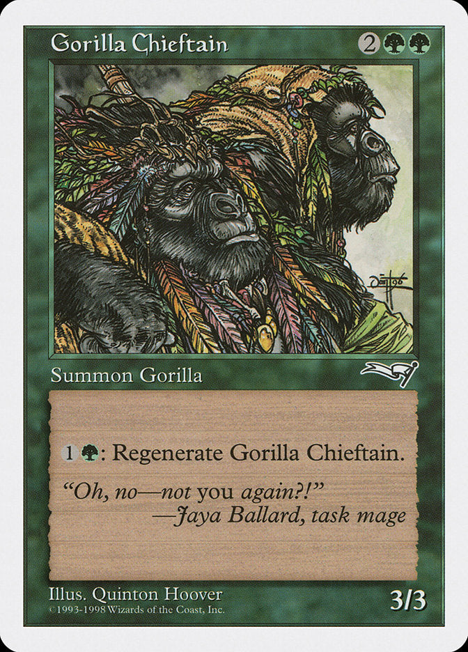 Gorilla Chieftain [Anthologies] | Shuffle n Cut Hobbies & Games