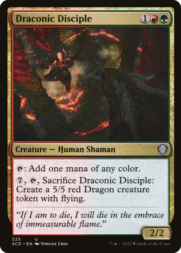 Draconic Disciple [Starter Commander Decks] | Shuffle n Cut Hobbies & Games