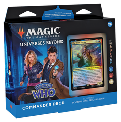 Doctor Who - Commander Deck (Timey-Wimey) | Shuffle n Cut Hobbies & Games