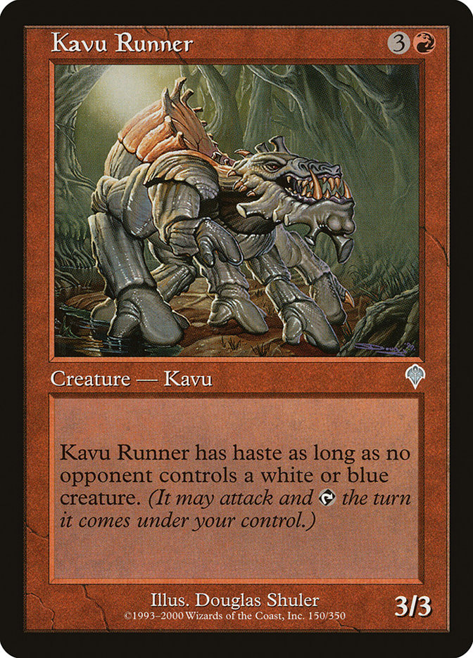 Kavu Runner [Invasion] | Shuffle n Cut Hobbies & Games