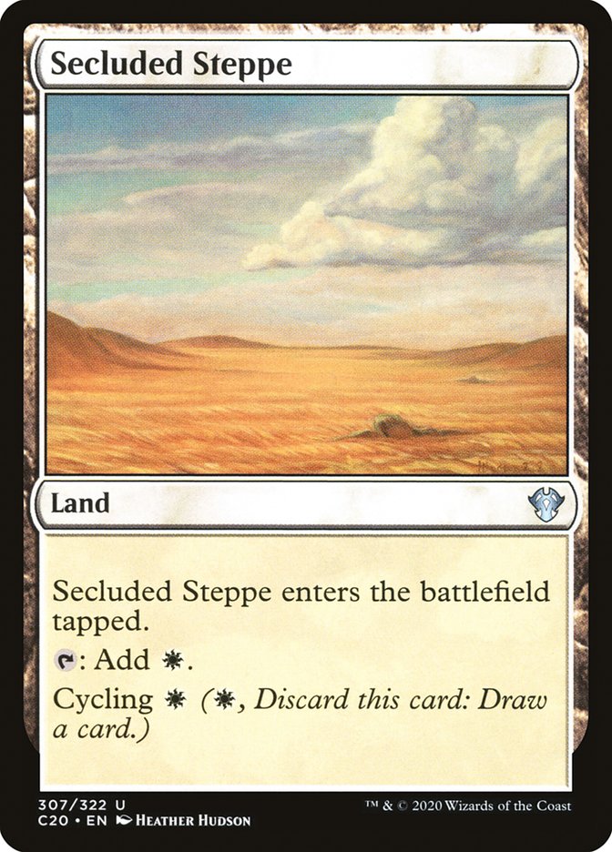 Secluded Steppe [Commander 2020] | Shuffle n Cut Hobbies & Games