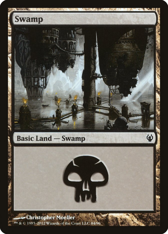 Swamp (84) [Duel Decks: Izzet vs. Golgari] | Shuffle n Cut Hobbies & Games