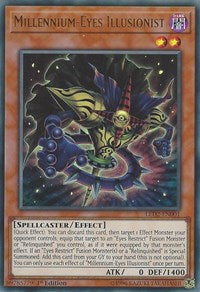 Millennium-Eyes Illusionist [LED2-EN001] Ultra Rare | Shuffle n Cut Hobbies & Games