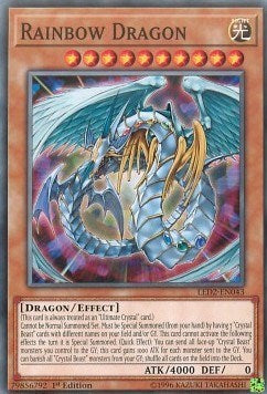 Rainbow Dragon [LED2-EN043] Common | Shuffle n Cut Hobbies & Games