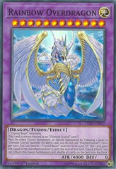 Rainbow Overdragon [LED2-EN037] Super Rare | Shuffle n Cut Hobbies & Games