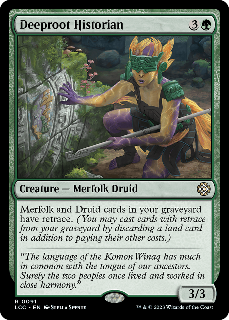 Deeproot Historian [The Lost Caverns of Ixalan Commander] | Shuffle n Cut Hobbies & Games