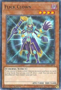 Flick Clown (Starfoil) [SP18-EN013] Starfoil Rare | Shuffle n Cut Hobbies & Games