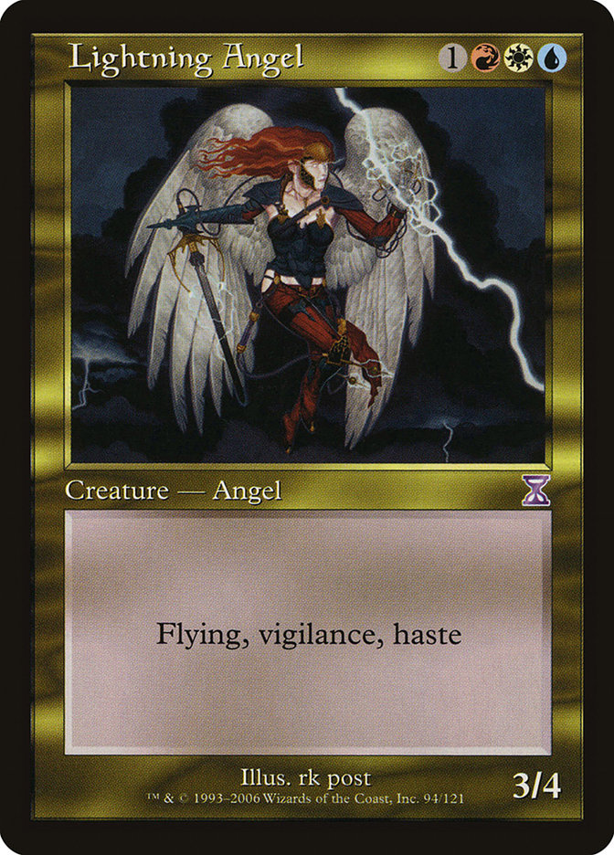 Lightning Angel [Time Spiral Timeshifted] | Shuffle n Cut Hobbies & Games