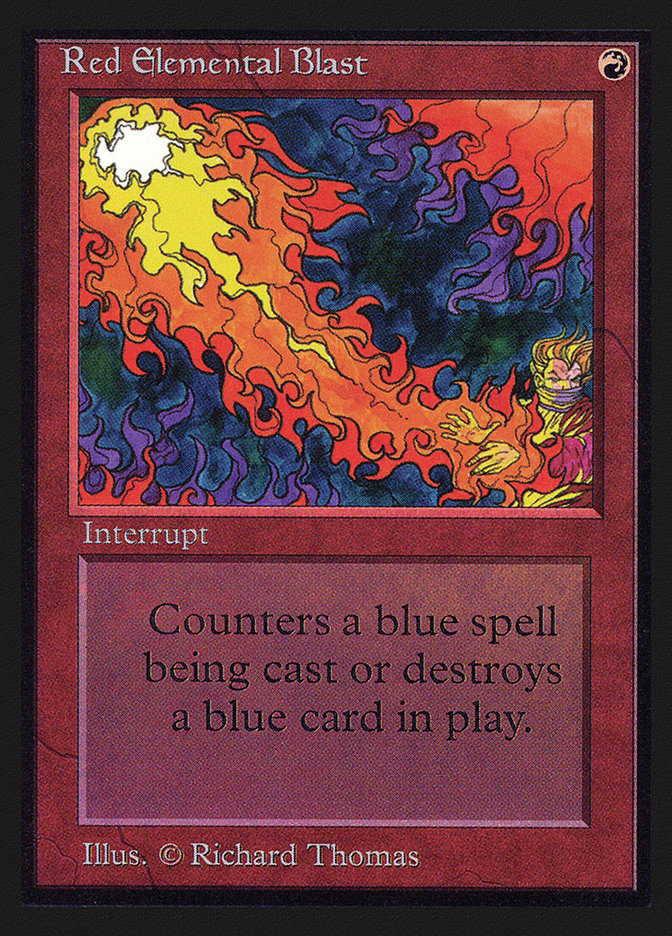 Red Elemental Blast [Collectors' Edition] | Shuffle n Cut Hobbies & Games