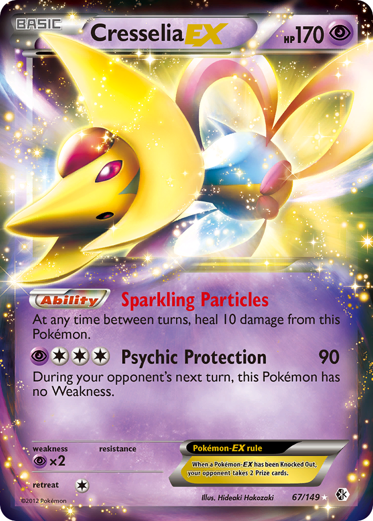 Cresselia EX (67/149) [Black & White: Boundaries Crossed] | Shuffle n Cut Hobbies & Games