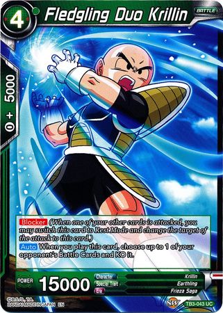 Fledgling Duo Krillin [TB3-043] | Shuffle n Cut Hobbies & Games