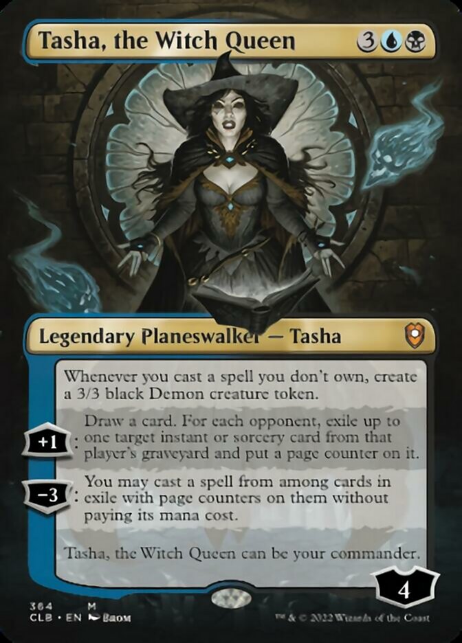 Tasha, the Witch Queen (Borderless) [Commander Legends: Battle for Baldur's Gate] | Shuffle n Cut Hobbies & Games