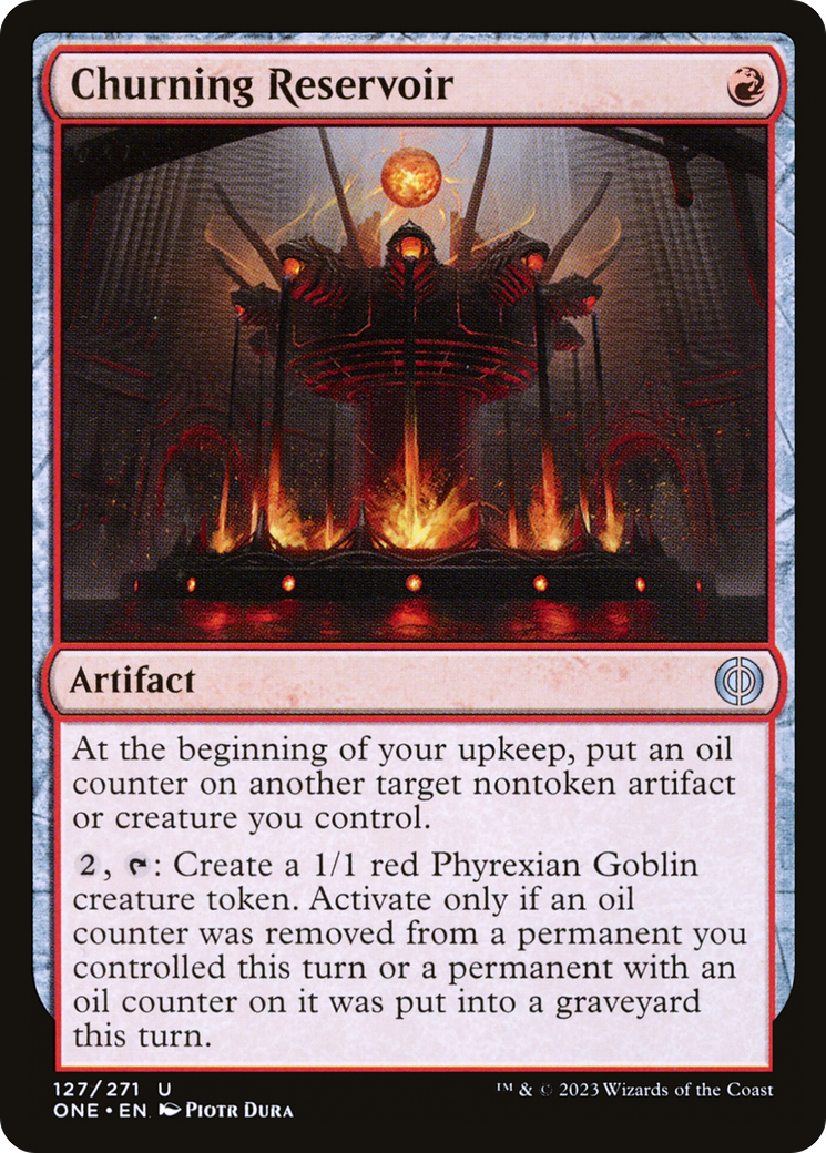 Churning Reservoir [Phyrexia: All Will Be One] | Shuffle n Cut Hobbies & Games