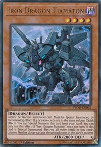 Iron Dragon Tiamaton [FLOD-EN032] Ultra Rare | Shuffle n Cut Hobbies & Games