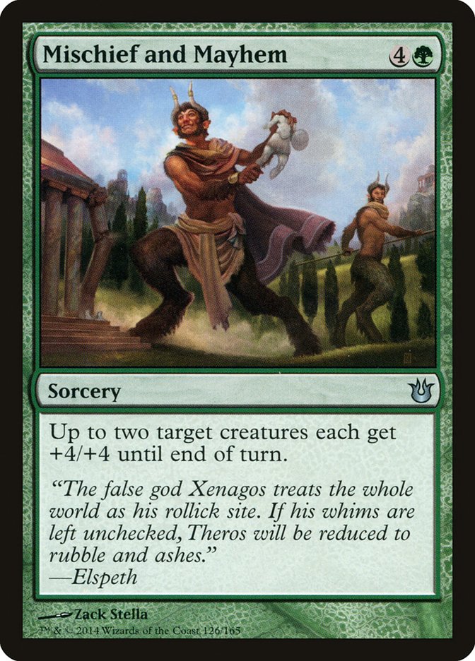 Mischief and Mayhem [Born of the Gods] | Shuffle n Cut Hobbies & Games