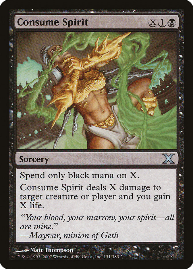 Consume Spirit [Tenth Edition] | Shuffle n Cut Hobbies & Games