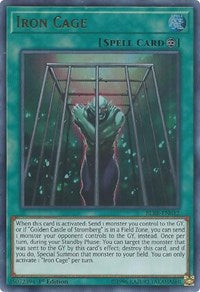 Iron Cage [BLRR-EN012] Ultra Rare | Shuffle n Cut Hobbies & Games