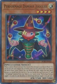 Performage Damage Juggler [BLRR-EN059] Ultra Rare | Shuffle n Cut Hobbies & Games