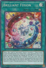 Brilliant Fusion [BLRR-EN064] Secret Rare | Shuffle n Cut Hobbies & Games