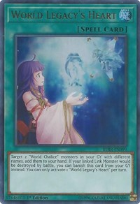 World Legacy's Heart [BLRR-EN099] Ultra Rare | Shuffle n Cut Hobbies & Games