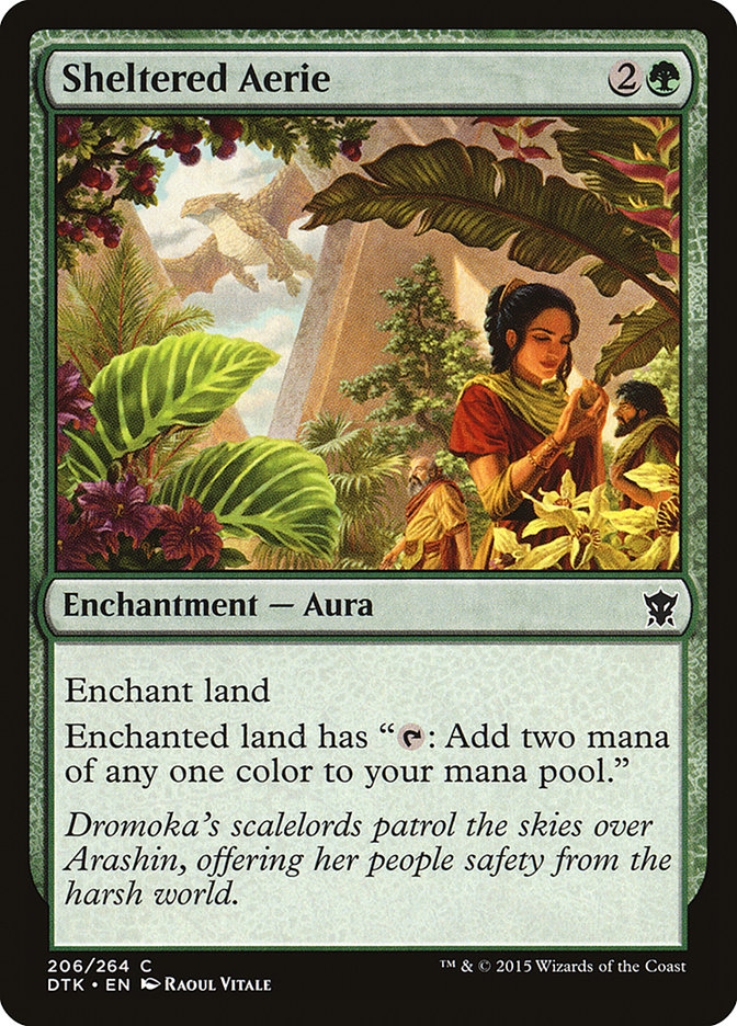 Sheltered Aerie [Dragons of Tarkir] | Shuffle n Cut Hobbies & Games
