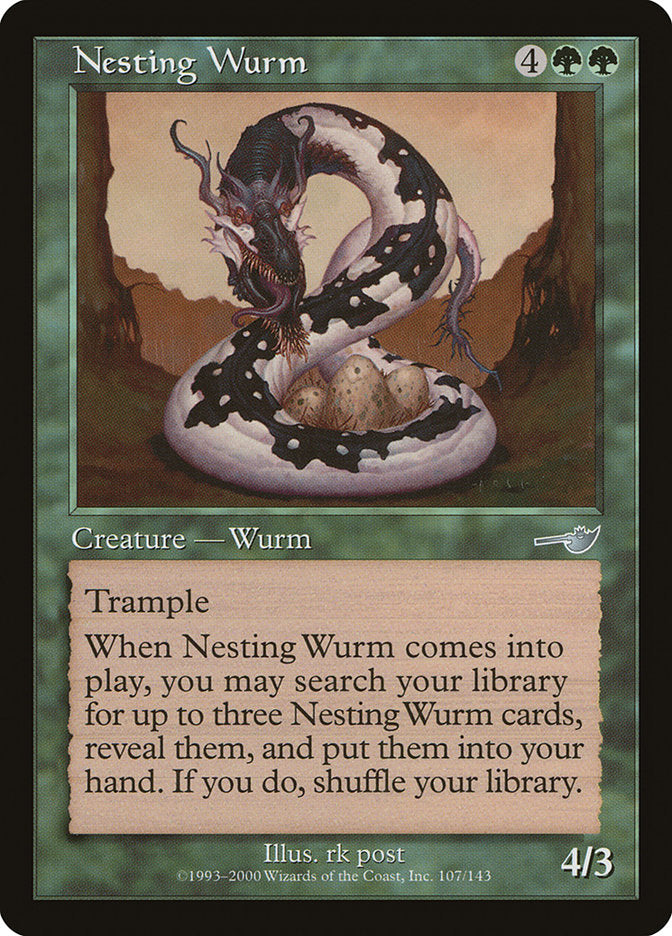 Nesting Wurm [Nemesis] | Shuffle n Cut Hobbies & Games